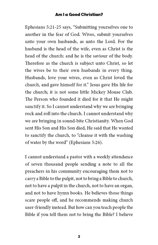 Am I a Good Christian?