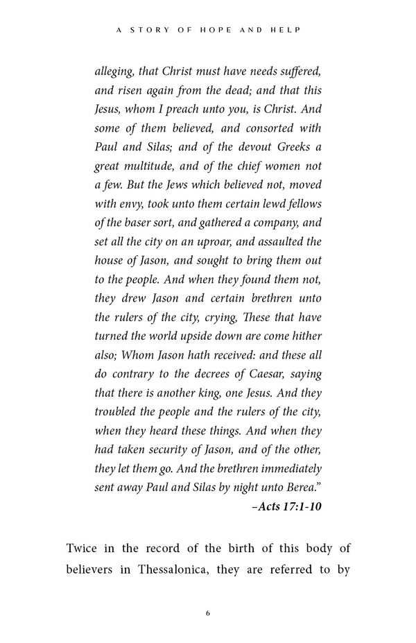 A Story of Hope and Help