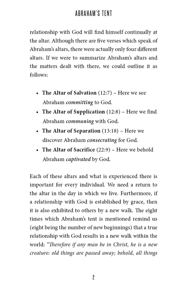 Abraham's Tent