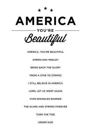 America, You're Beautiful