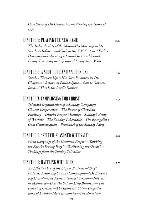 Billy Sunday: The Man and His Message