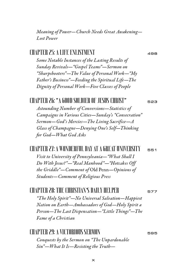 Billy Sunday: The Man and His Message