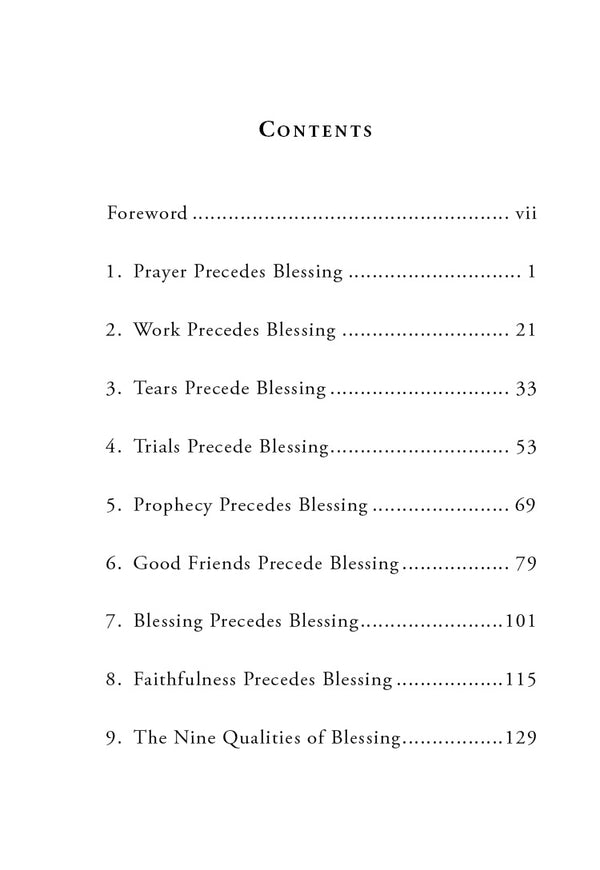 The Blessing of the Lord