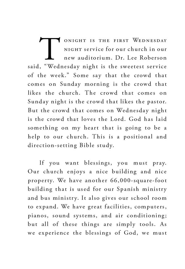 The Blessing of the Lord