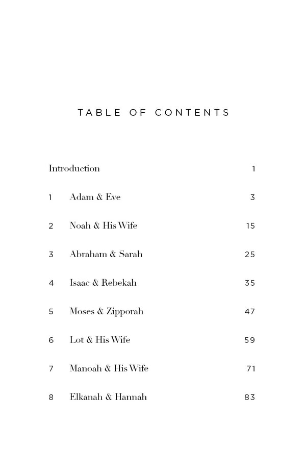 Couples in the Bible - Scratch and Dent