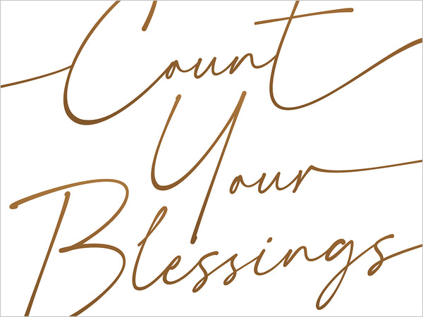 Count Your Blessings