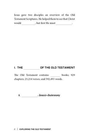 Exploring the Old Testament Student Edition
