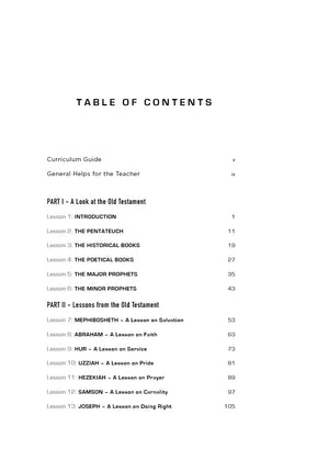 Exploring the Old Testament Teacher's Edition