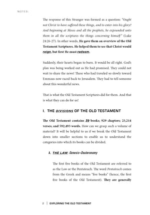 Exploring the Old Testament Teacher's Edition
