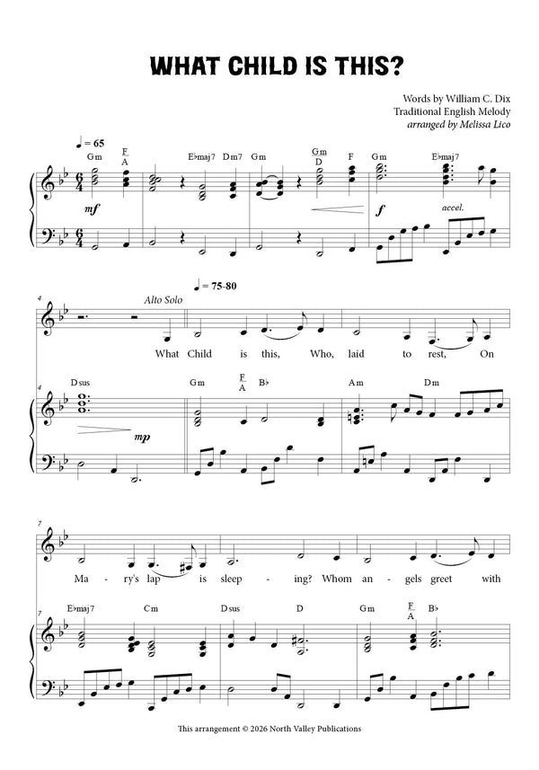 How Great Our Joy - Christmas Choir Arrangements