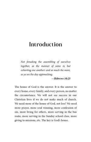 How to Go to God's House