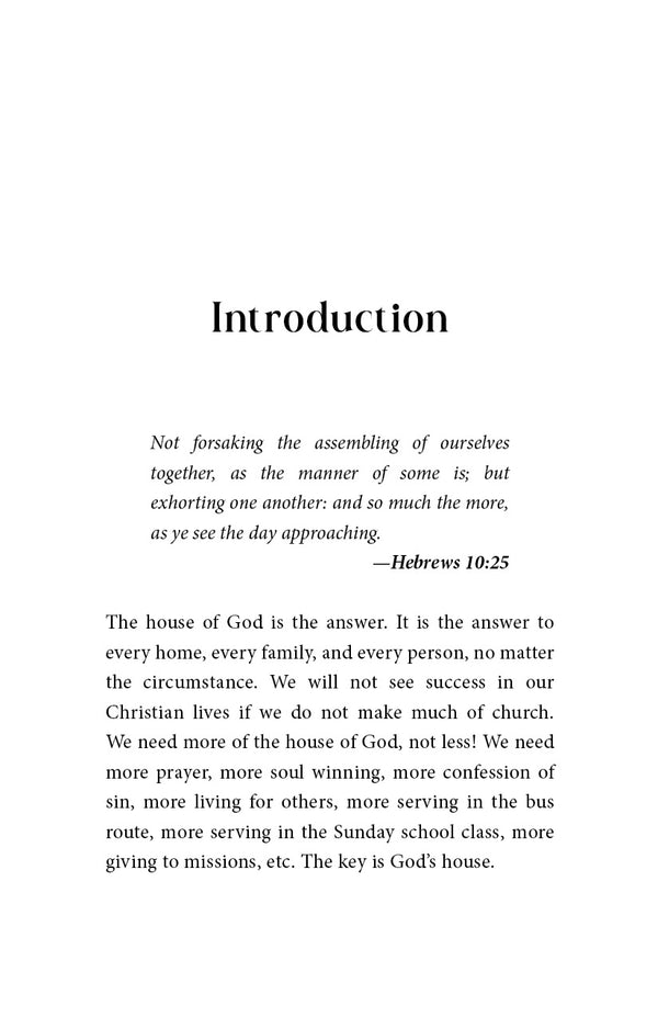 How to Go to God's House