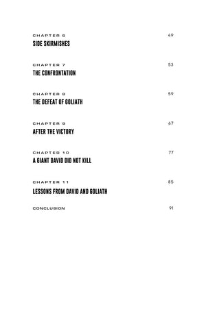 Lessons from David and Goliath
