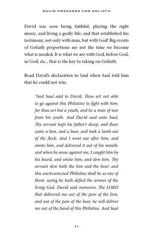 Lessons from David and Goliath