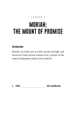 Mountains and Valleys of Scripture Student Edition