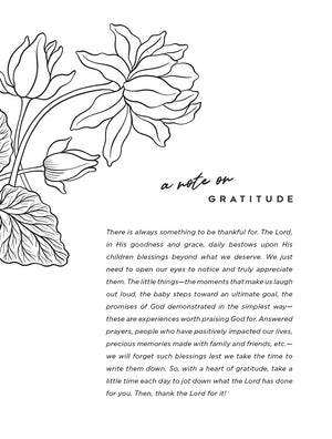 My Daily Blessings - Ladies' Gratitude Journal
