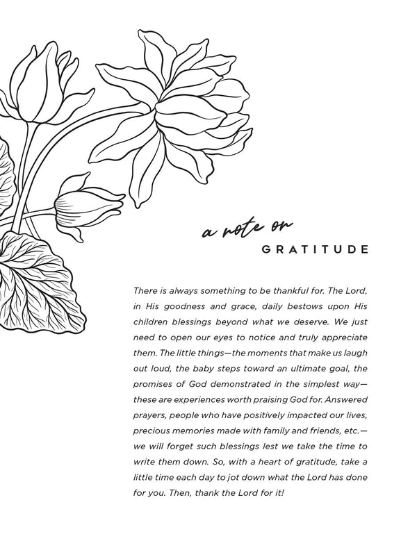 My Daily Blessings - Ladies' Gratitude Journal