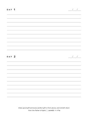 My Daily Blessings - Ladies' Gratitude Journal