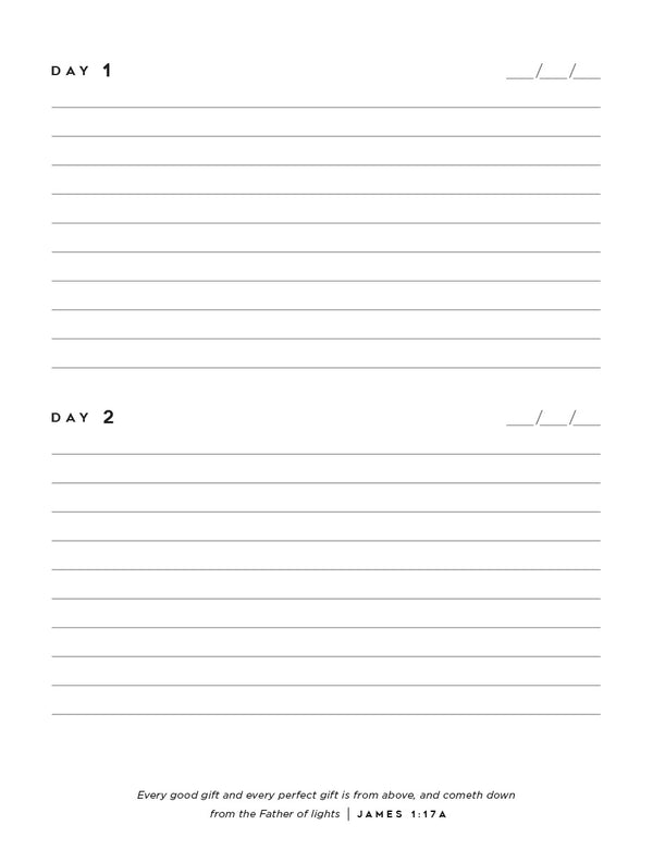 My Daily Blessings - Ladies' Gratitude Journal