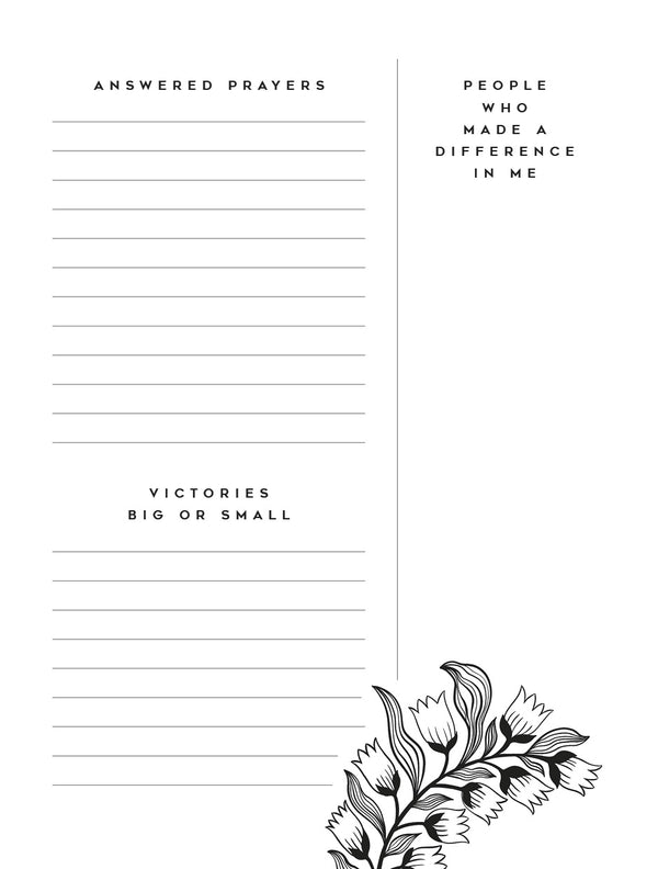 My Daily Blessings - Ladies' Gratitude Journal