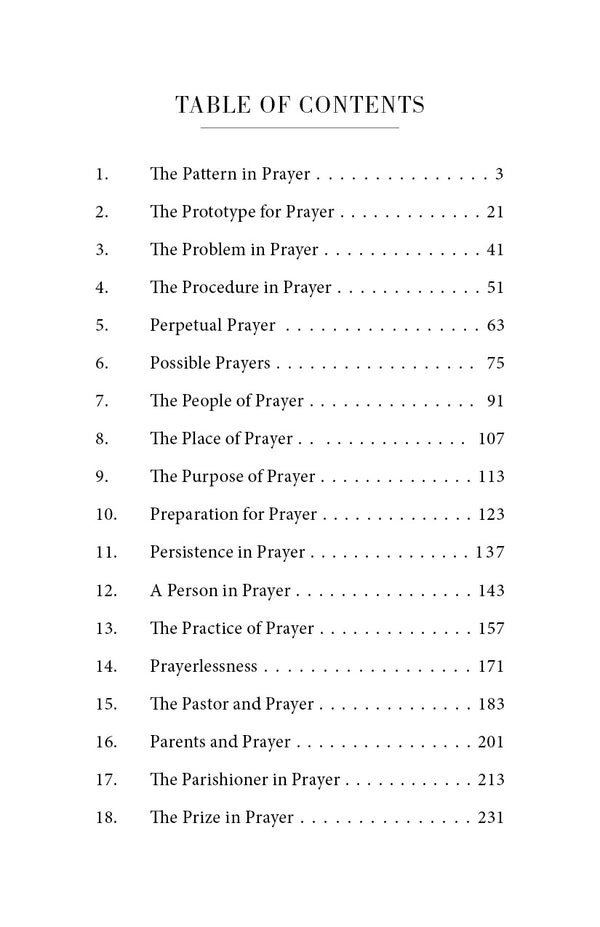 Men Ought Always to Pray