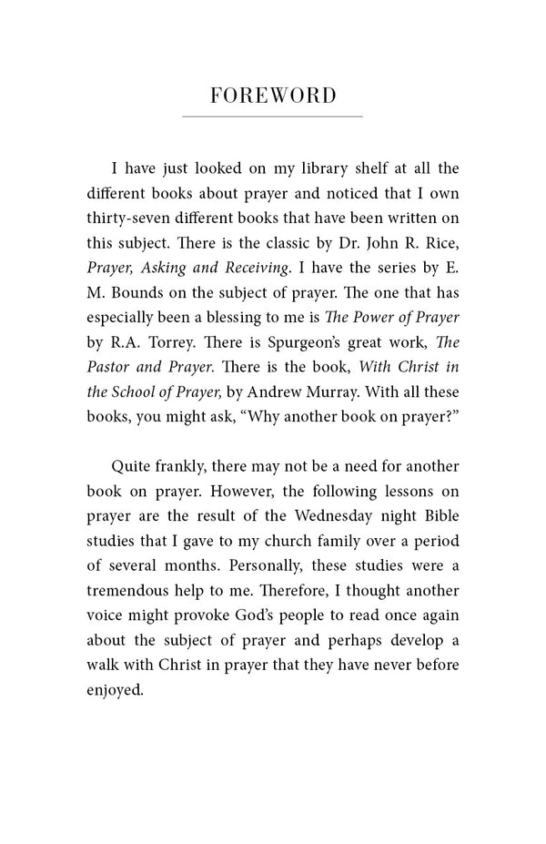Men Ought Always to Pray