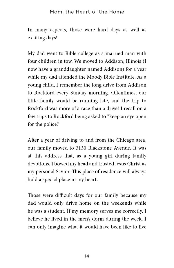 Mom, the Heart of the Home