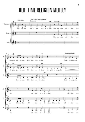 Old-Time Religion - Arrangements for Ladies Groups