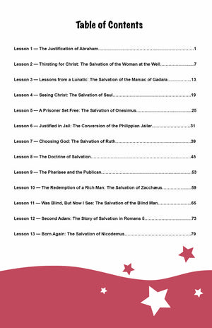 Stories of Salvation - Junior Workbook (Digital)