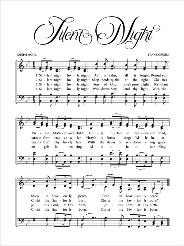 Silent Night - Sheet Music