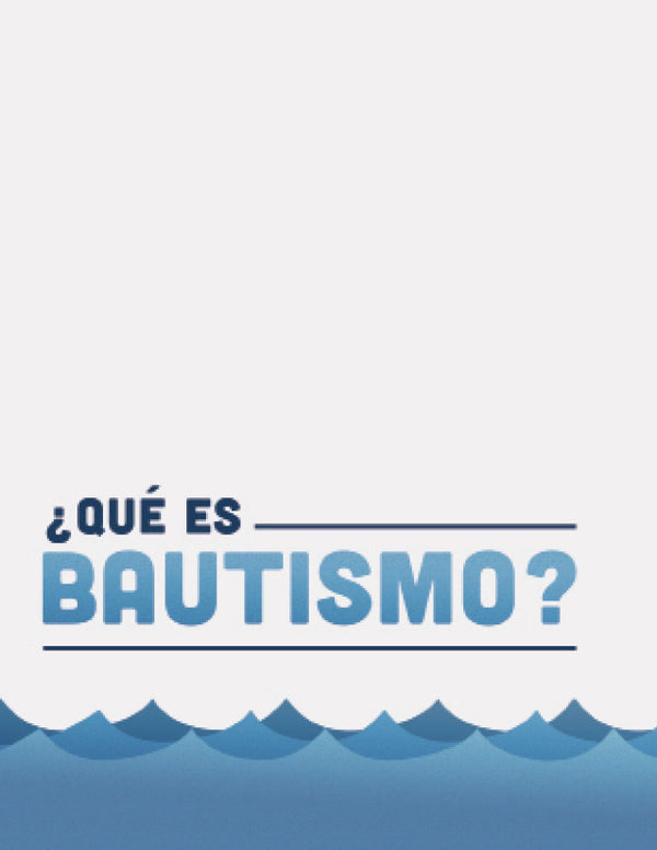 Baptism Booklet - Spanish