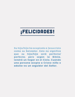 Baptism Booklet - Spanish