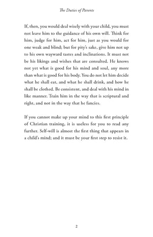 The Duties of Parents