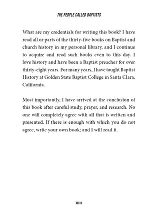 The People Called Baptists
