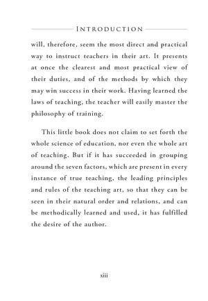 The Seven Laws of Teaching