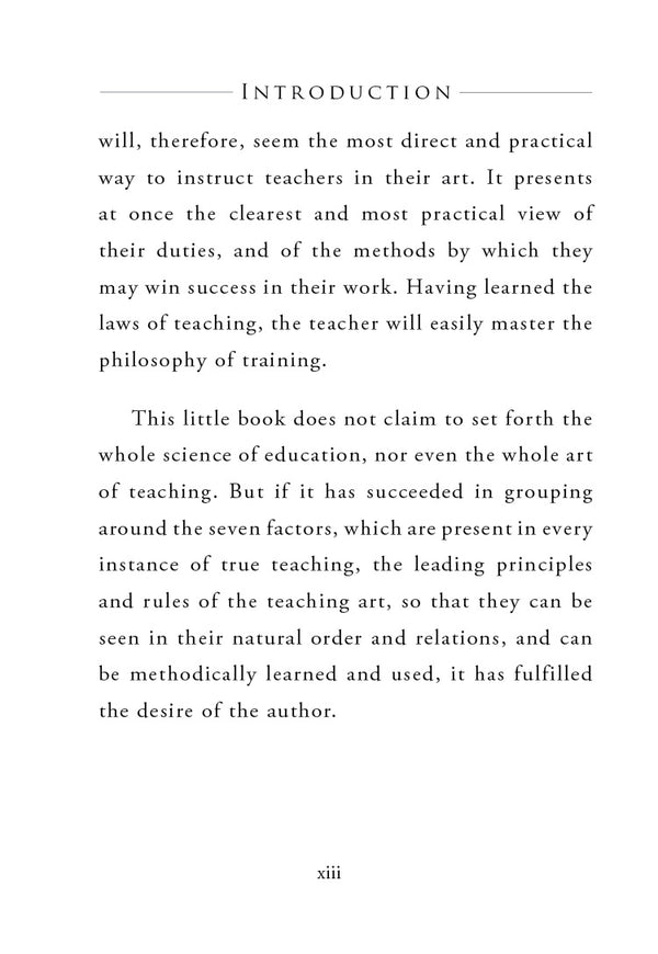 The Seven Laws of Teaching