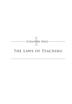 The Seven Laws of Teaching