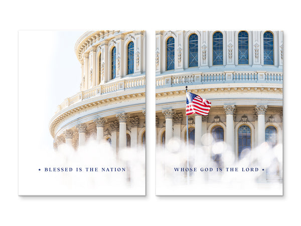 US Capitol Dome - Two-Piece Set
