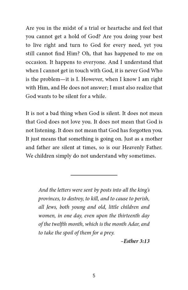 What To Do When God Is Silent
