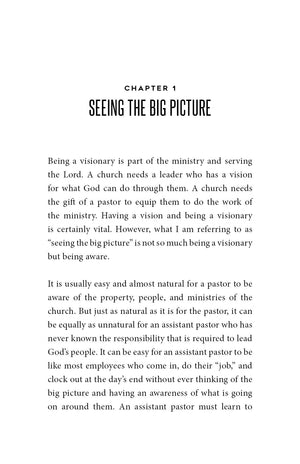 Assisting the Pastor