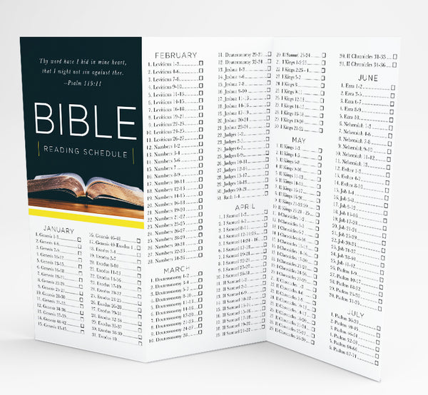 Bible Reading Schedules: Adult