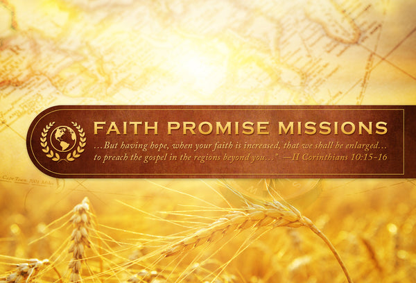 Faith Promise Commitment Card - Non-Perforated (A)