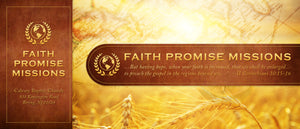 Faith Promise Commitment Card - Perforated (A)
