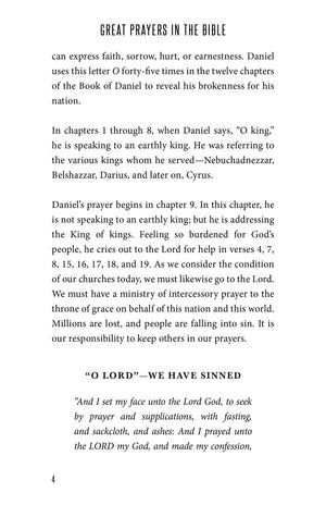 Great Prayers in the Bible