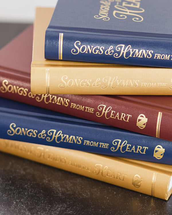 Songs & Hymns from the Heart - Gold Hardback Hymnal