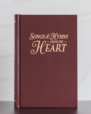 Songs & Hymns from the Heart - Burgundy Hardback Hymnal - Scratch & Dent