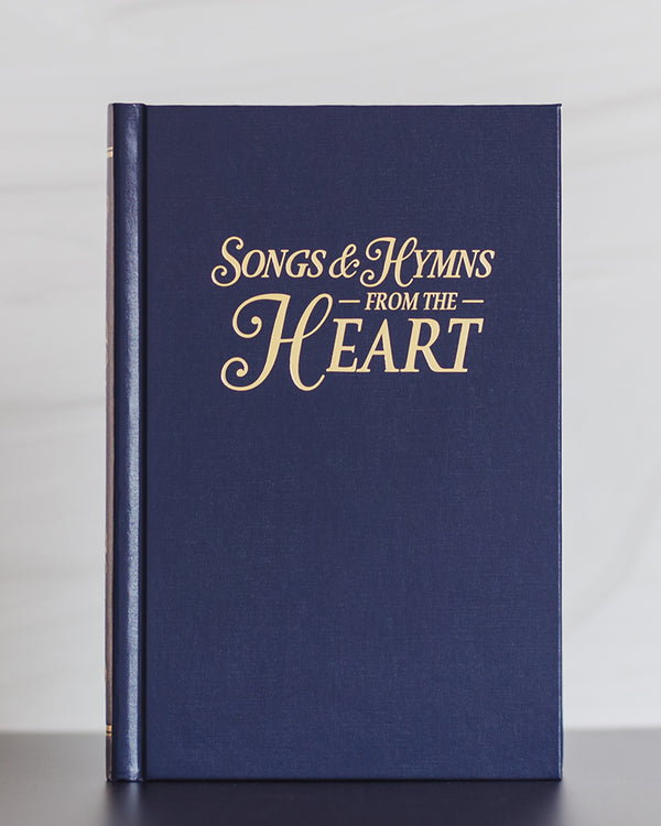 Songs & Hymns from the Heart - Navy Hardback Hymnal