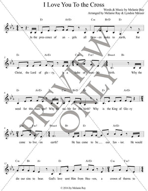 Vocal: I Love You to the Cross