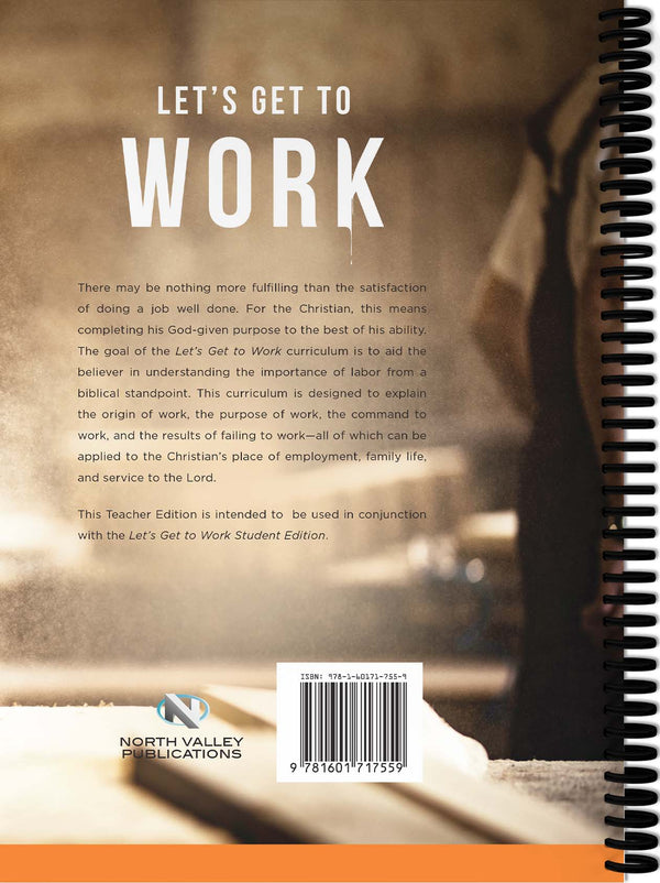 Let's Get to Work Teacher's Edition