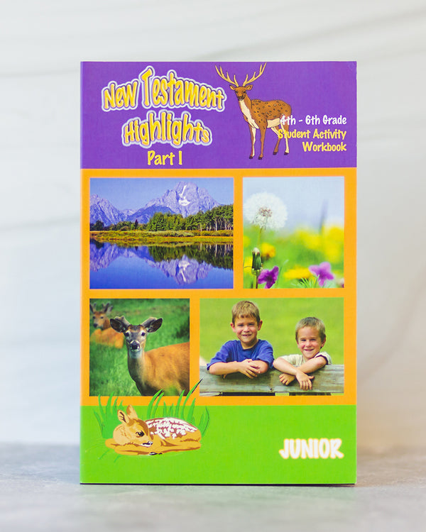New Testament Highlights I - Junior Workbook (Digital)